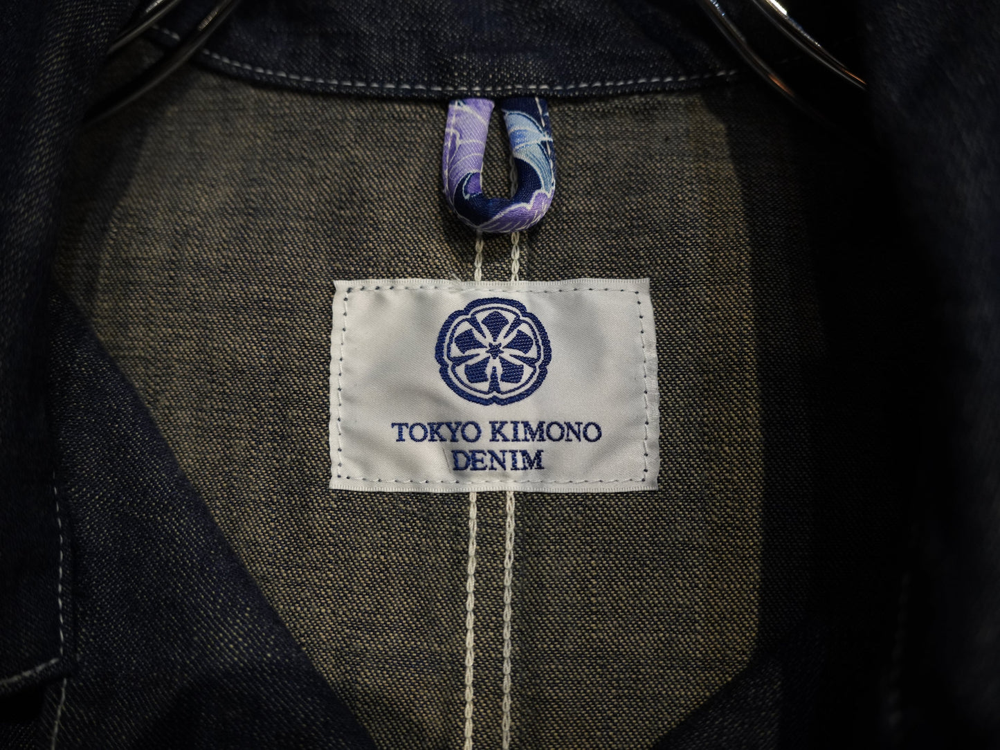 Kimono Denim Coverall -着物デニムカバーオール 001