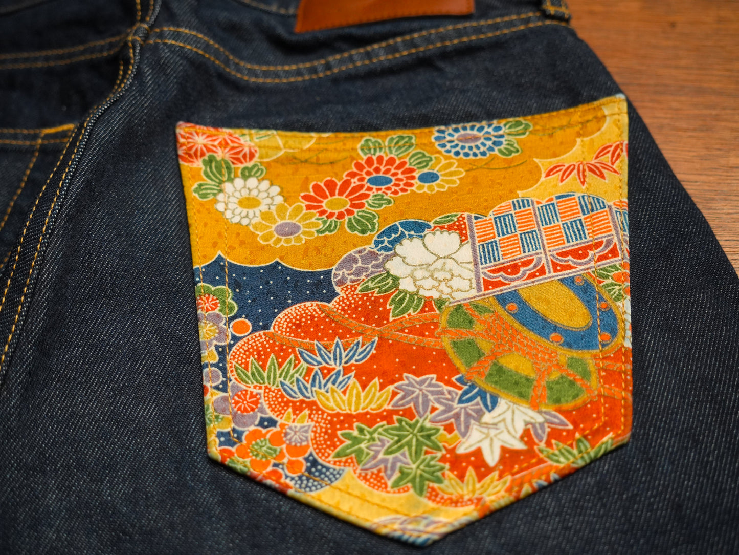 Kimono Jeans -着物ジーンズ- 002