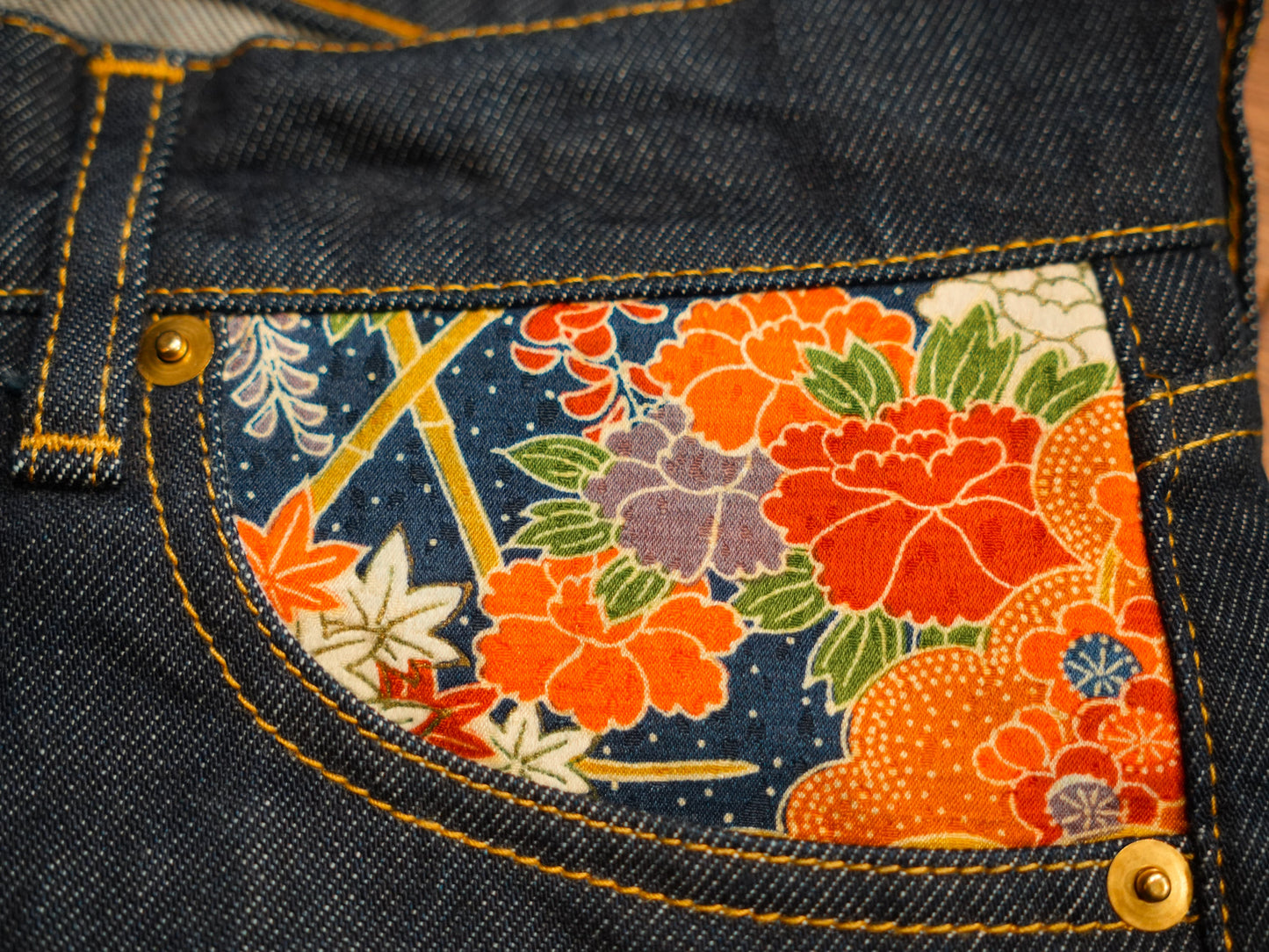 Kimono Jeans -着物ジーンズ- 002
